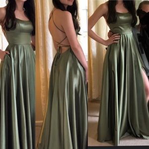 Faviana dress style S10211 in Ivy